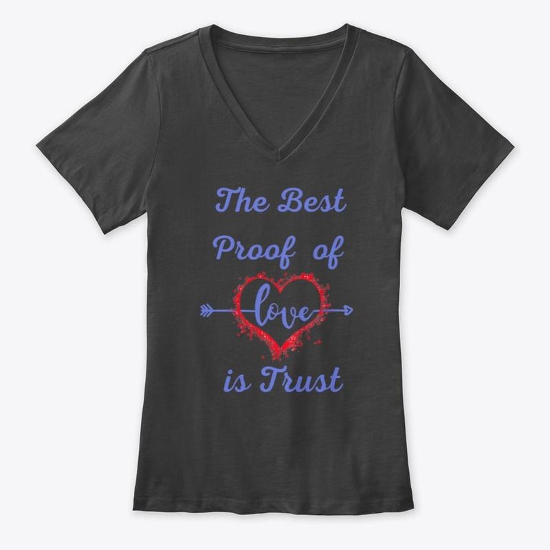 Love is Trust Designer T Shirt